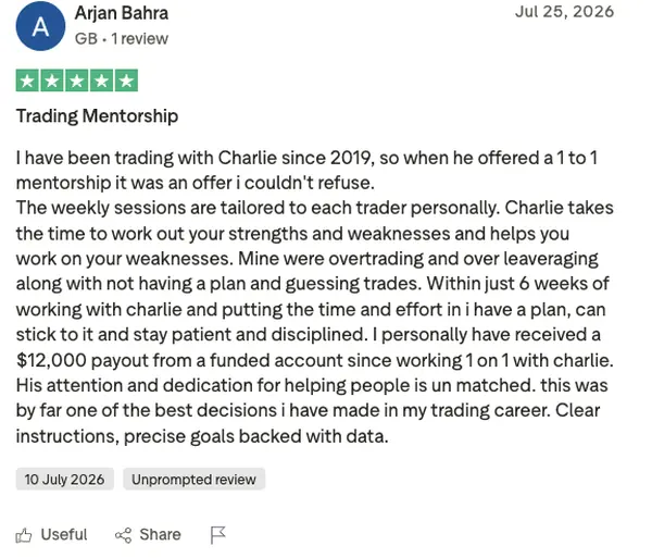 Trustpilot review