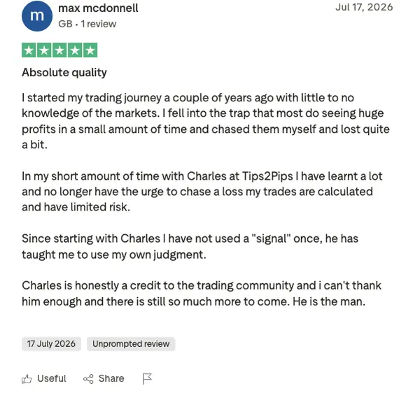 Trustpilot review